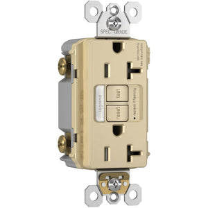 Legrand - radiant 20A Tamper-Resistant Self-Test GFCI Outlet with Night Light - Lights Canada