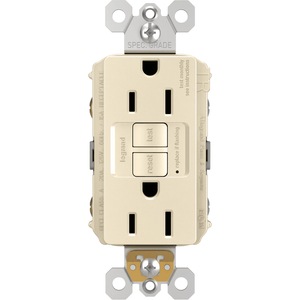 Legrand - radiant Spec-Grade 15A Tamper-Resistant Self-Test GFCI Receptacle - Lights Canada