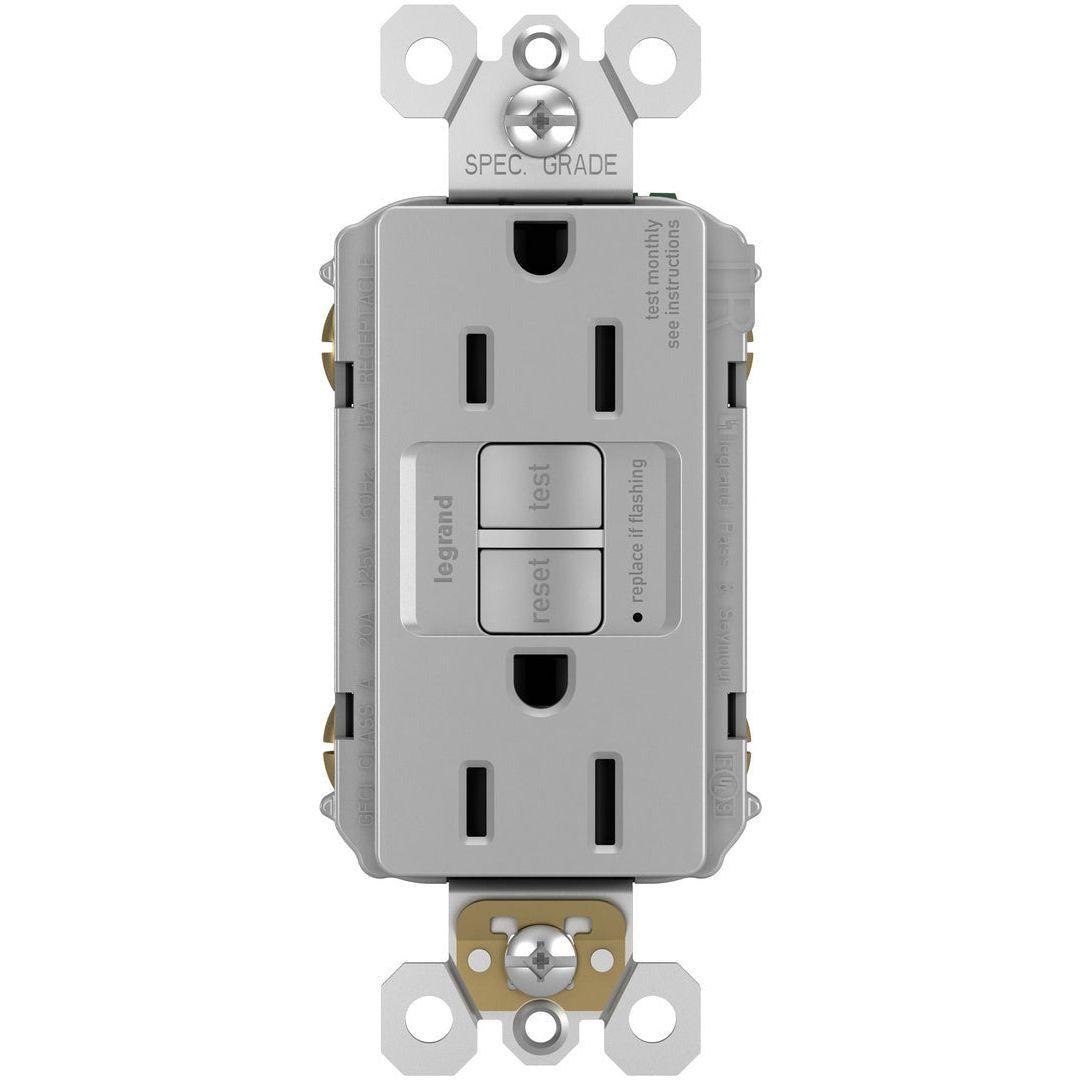 Legrand - radiant Spec-Grade 15A Tamper-Resistant Self-Test GFCI Receptacle - Lights Canada