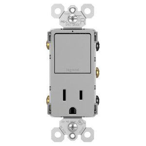 Legrand - radiant Single-Pole/3-Way Switch with 15A Tamper-Resistant Outlet - Lights Canada