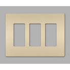 Legrand - radiant Three-Gang Screwless Wall Plate - Lights Canada