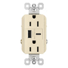Legrand - radiant 15A Tamper-Resistant USB Type A/C Outlet - Lights Canada