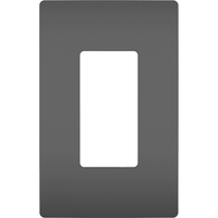 radiant One-Gang Screwless Wall Plate
