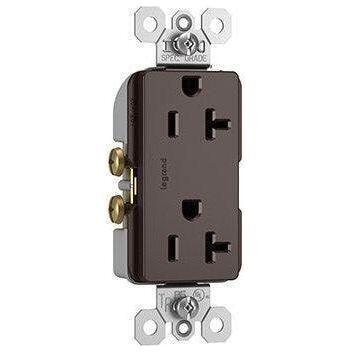 Legrand - radiant Spec-Grade 20A Tamper-Resistant Receptacle - Lights Canada