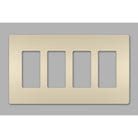 Legrand - radiant Four-Gang Screwless Wall Plate - Lights Canada