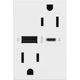 Legrand - Adorne 15A Tamper-Resistant Ultra-Fast USB Type A/C Outlet - Lights Canada
