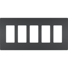 Legrand - radiant Five-Gang Screwless Wall Plate - Lights Canada