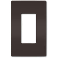 radiant One-Gang Screwless Wall Plate