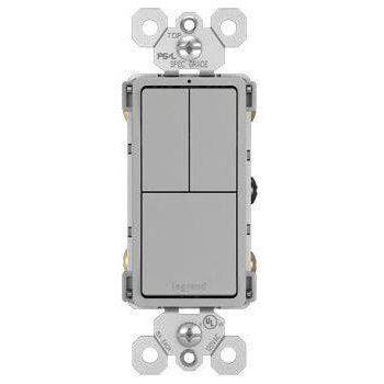 Legrand - radiant Two Single-Pole Switches & Single Pole/3-Way Switch - Lights Canada