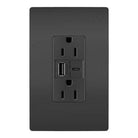 Legrand - radiant 15A Tamper-Resistant Ultra-Fast USB Type-A/C Outlet - Lights Canada