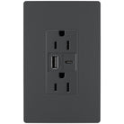Legrand - radiant 15A Tamper-Resistant USB Type A/C Outlet - Lights Canada