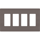 Legrand - radiant Four-Gang Screwless Wall Plate - Lights Canada