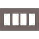 Legrand - radiant Four-Gang Screwless Wall Plate - Lights Canada