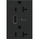 Legrand - Adorne 20A Tamper-Resistant Ultra-Fast USB Type A/C Outlet - Lights Canada