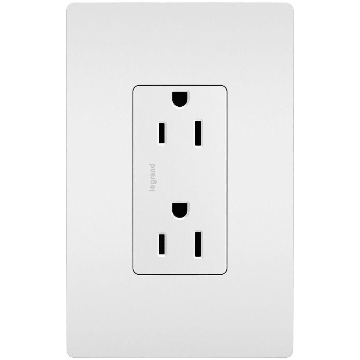 Legrand - radiant 15A 125V Duplex Tamper-Resistant Outlet - Lights Canada