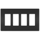 Legrand - radiant Four-Gang Screwless Wall Plate - Lights Canada