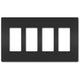 Legrand - radiant Four-Gang Screwless Wall Plate - Lights Canada
