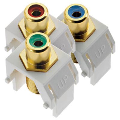 Component Video RCA To F Kit