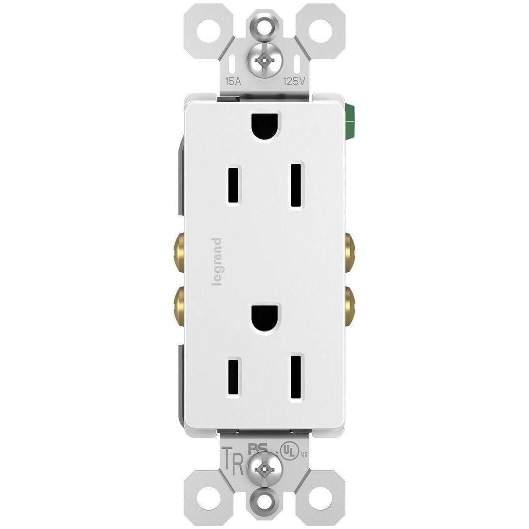 Legrand - radiant 15A 125V Duplex Tamper-Resistant Outlet - Lights Canada