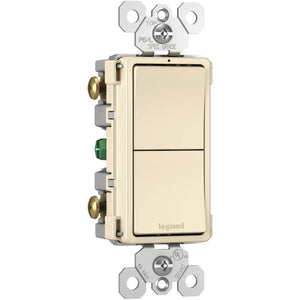 Legrand - radiant Two Single-Pole Switches - Lights Canada