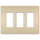 Legrand - radiant Three-Gang Screwless Wall Plate - Lights Canada