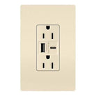 Legrand - radiant 15A Tamper-Resistant Ultra-Fast USB Type-A/C Outlet - Lights Canada
