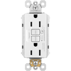 Legrand - radiant 15A Tamper-Resistant Self-Test GFCI Outlet with Audible Alarm - Lights Canada