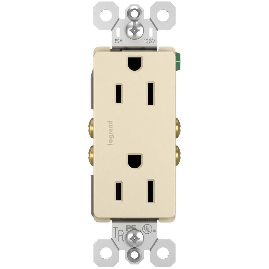 Legrand - radiant 15A 125V Duplex Tamper-Resistant Outlet - Lights Canada