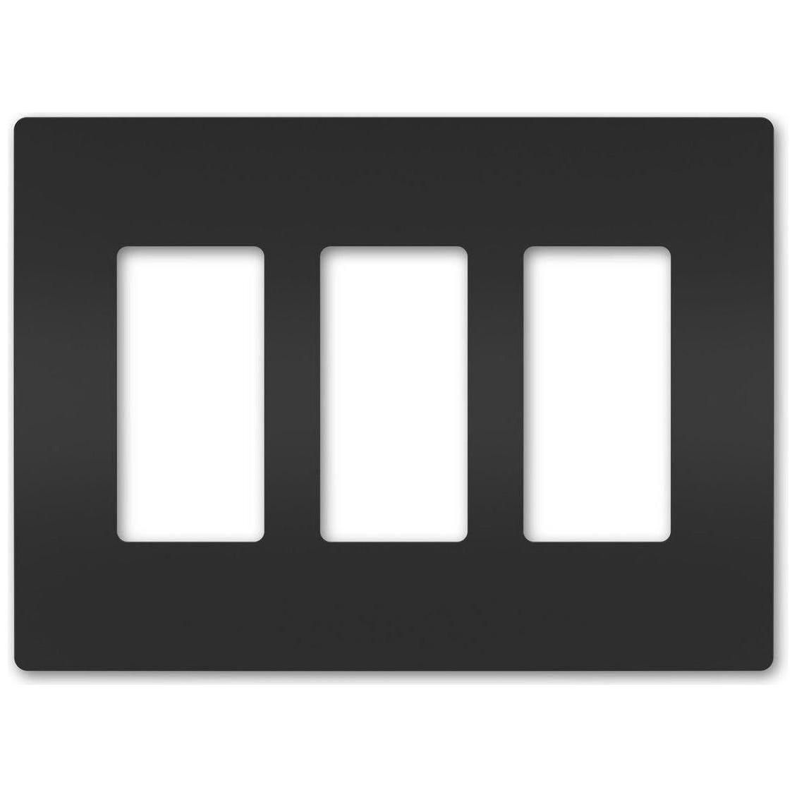 Legrand - radiant Three-Gang Screwless Wall Plate - Lights Canada