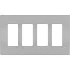 Legrand - radiant Four-Gang Screwless Wall Plate - Lights Canada