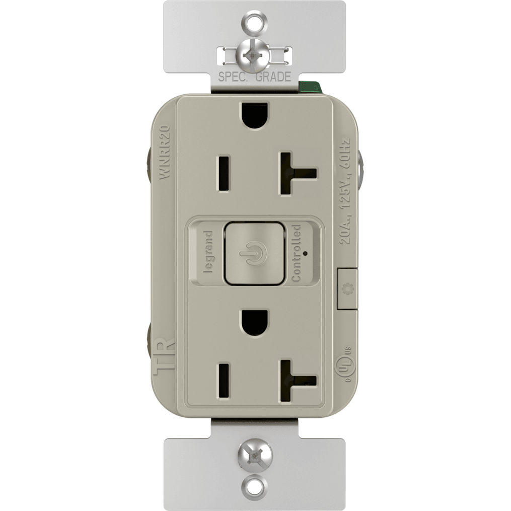 Legrand - Smart 20A Outlet with Netatmo - Lights Canada