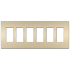 Legrand - radiant Six-Gang Screwless Wall Plate - Lights Canada