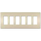 Legrand - radiant Six-Gang Screwless Wall Plate - Lights Canada