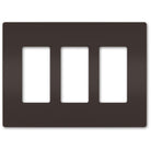 Legrand - radiant Three-Gang Screwless Wall Plate - Lights Canada
