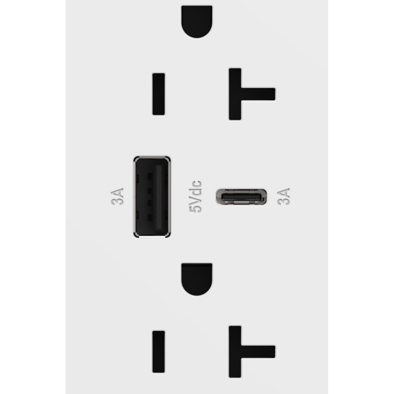 Legrand - Adorne 20A Tamper-Resistant Ultra-Fast USB Type A/C Outlet - Lights Canada