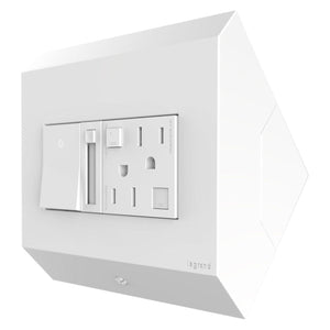 Legrand - Control Box with Paddle Dimmer and 15A GFCI Outlet - Lights Canada