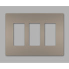 Legrand - radiant Three-Gang Screwless Wall Plate - Lights Canada