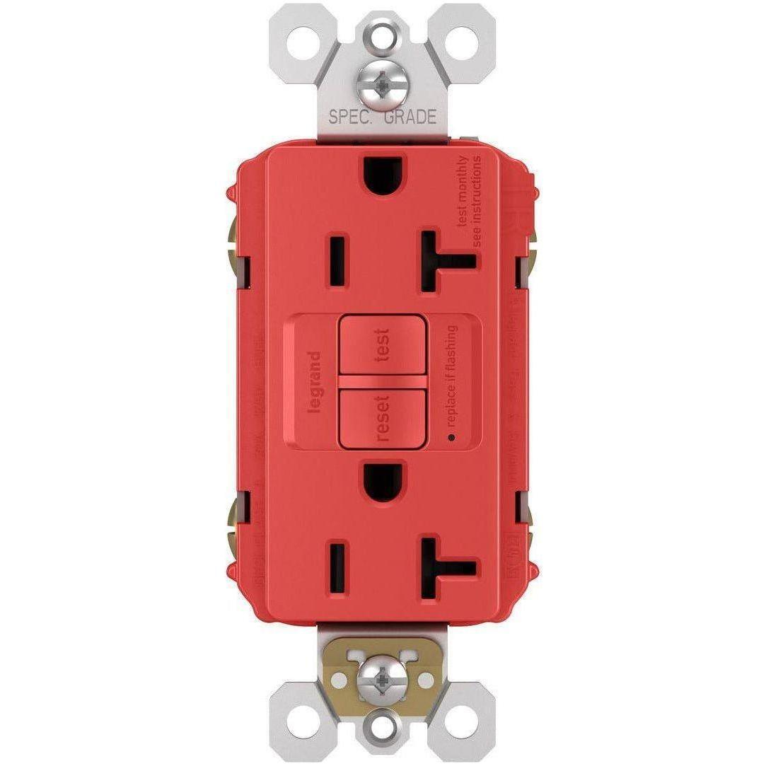 Legrand - radiant Spec-Grade 20A Tamper-Resistant Self-Test GFCI Receptacle - Lights Canada