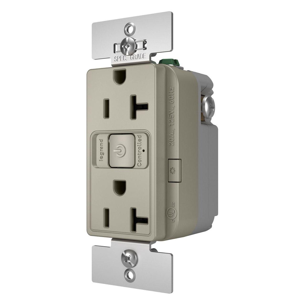 Legrand - Smart 20A Outlet with Netatmo - Lights Canada