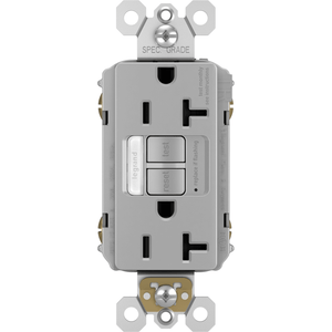 Legrand - radiant 20A Tamper-Resistant Self-Test GFCI Outlet with Night Light - Lights Canada