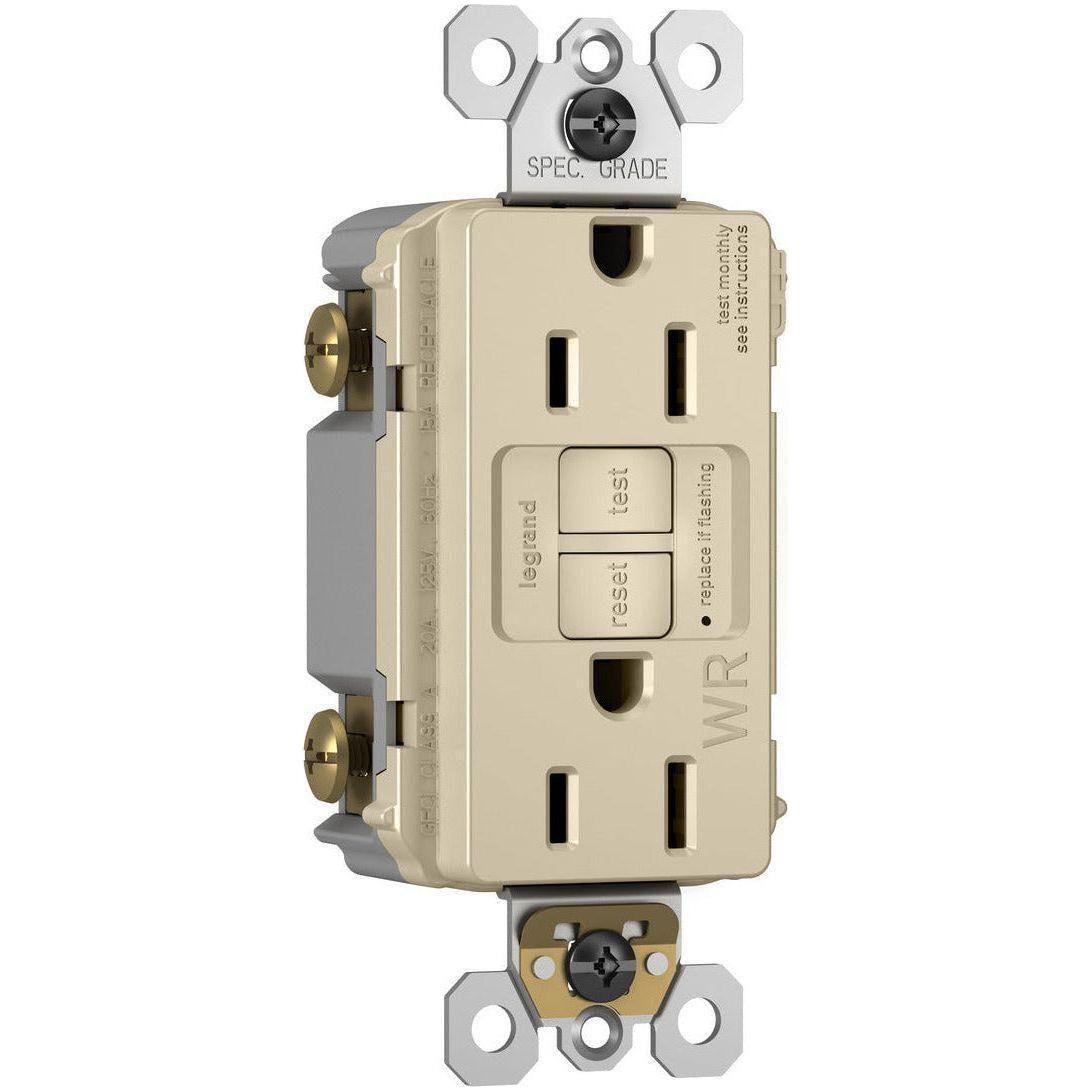 Legrand - radiant Spec-Grade 15A Weather-Resistant Self-Test GFCI Receptacle - Lights Canada