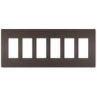 Legrand - radiant Six-Gang Screwless Wall Plate - Lights Canada