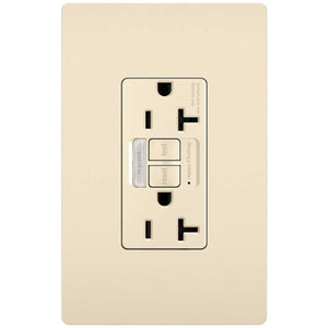 Legrand - radiant 20A Tamper-Resistant Self-Test GFCI Outlet with Night Light - Lights Canada