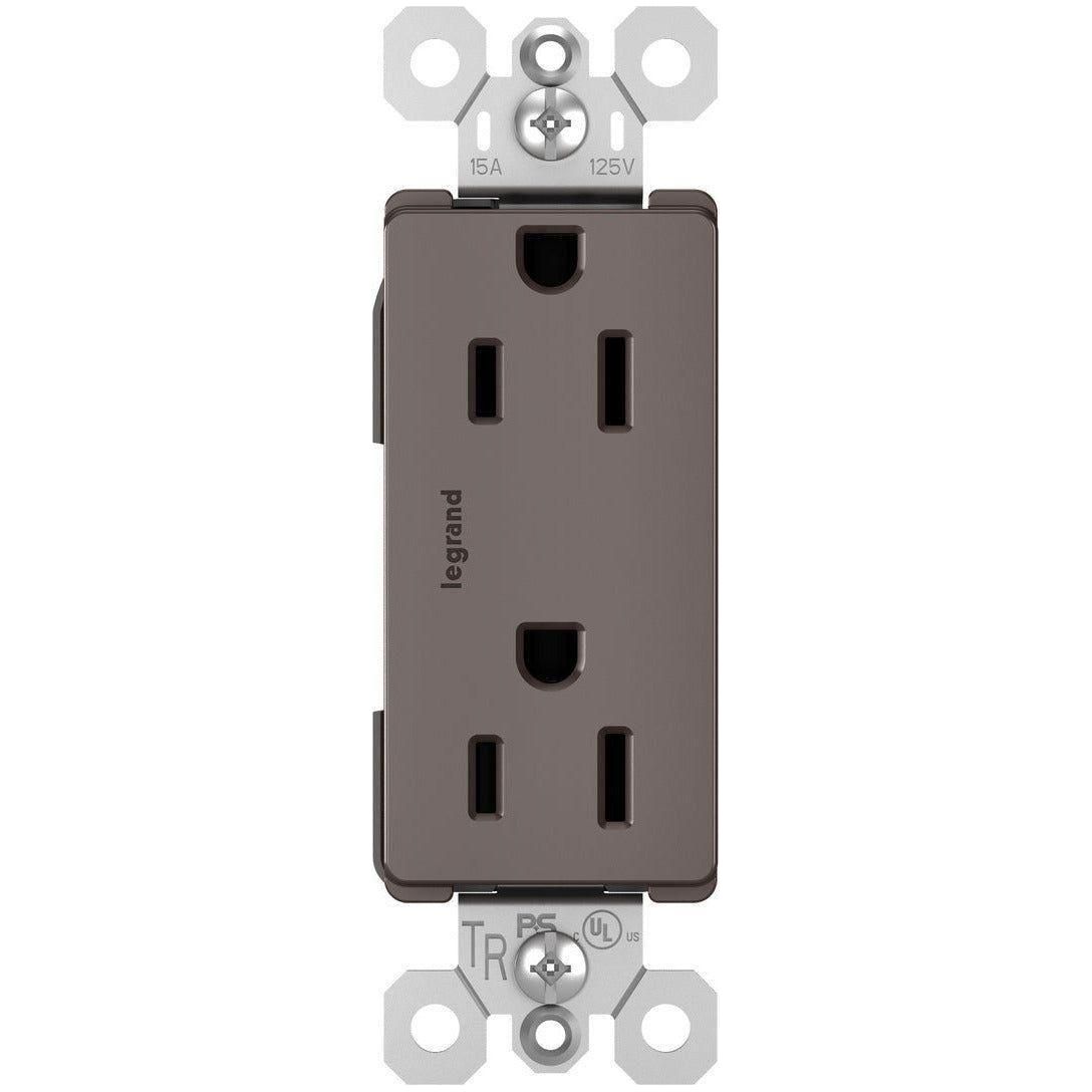 Legrand - radiant 15A 125V Duplex Tamper-Resistant Outlet - Lights Canada