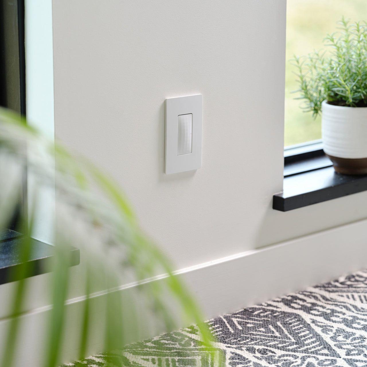 Radiant with Netatmo Easy Switched Duplex Outlet Kit, White
