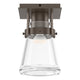Erlenmeyer 1-Light Semi-Flush