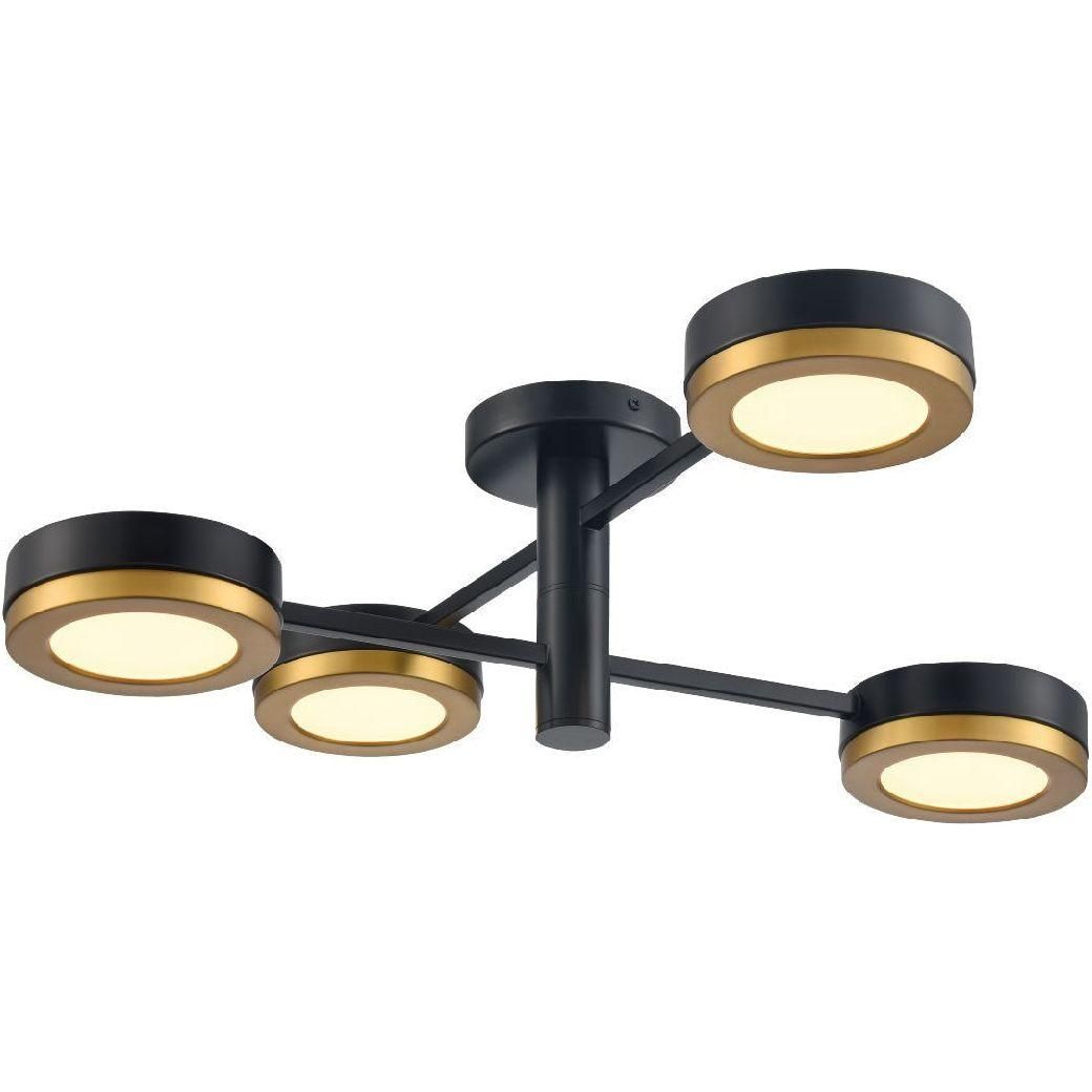 DVI - Temagami 4 Light Semi Flush Mount - Lights Canada