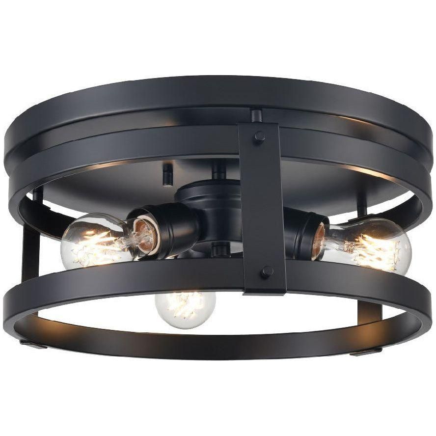 DVI - Oakhurst 3 Light Flush Mount - Lights Canada