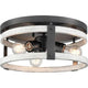 DVI - Oakhurst 3 Light Flush Mount - Lights Canada