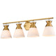 DVI - Sunnybrook 4 Light Vanity - Lights Canada